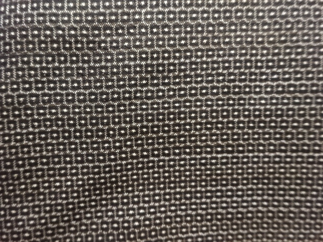 アンティーク　本場泥大島紬100亀甲男物着物